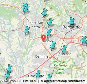 Mappa Piazza della Conciliazione, 24048 Treviolo BG, Italia (5.83632)