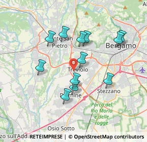 Mappa Piazza della Conciliazione, 24048 Treviolo BG, Italia (3.26667)