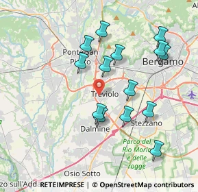 Mappa Piazza della Conciliazione, 24048 Treviolo BG, Italia (3.66)