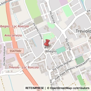 Mappa Via IV Novembre, 7, 24048 Treviolo, Bergamo (Lombardia)
