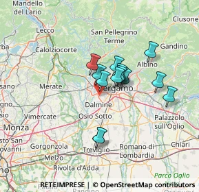 Mappa Piazza della Conciliazione, 24048 Treviolo BG, Italia (9.88357)