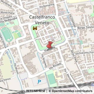 Mappa Via Roma, 27, 31033 Castelfranco Veneto, Treviso (Veneto)
