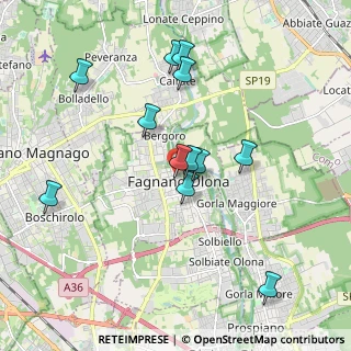 Mappa Via Giuseppe Verdi, 21054 Fagnano Olona VA, Italia (1.79417)
