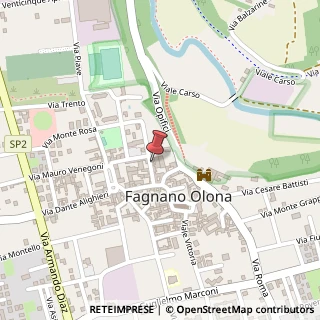 Mappa Via Pompeo Saibene, 24, 21054 Fagnano Olona, Varese (Lombardia)
