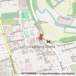 Mappa Via G. Verdi, 6, 21012 Cassano Magnago, Varese (Lombardia)