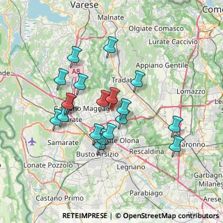 Mappa Via Cesare Battisti, 21054 Fagnano Olona VA, Italia (6.41316)