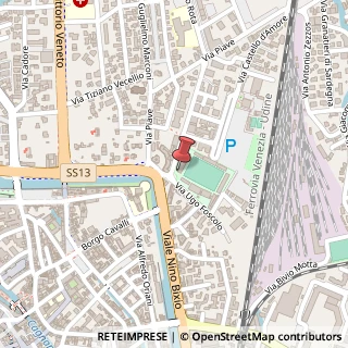 Mappa Vicolo Siora Andriana del Vescovo, 20, 31100 Treviso, Treviso (Veneto)