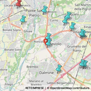 Mappa Via dell'innovazione, 24048 Treviolo BG, Italia (2.83692)