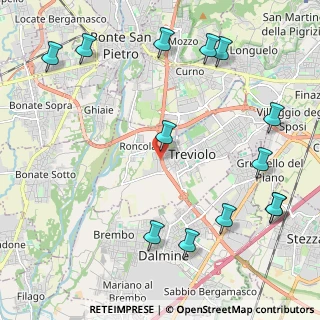 Mappa Viale dell'Innovazione, 24048 Treviolo BG, Italia (2.76462)