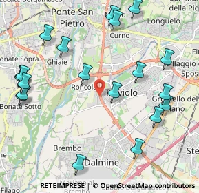 Mappa Via dell'innovazione, 24048 Treviolo BG, Italia (2.559)