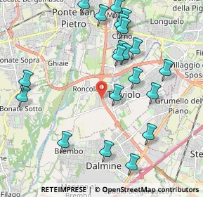 Mappa Via dell'innovazione, 24048 Treviolo BG, Italia (2.2695)