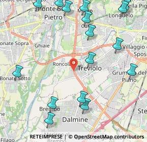 Mappa Via dell'innovazione, 24048 Treviolo BG, Italia (2.74875)