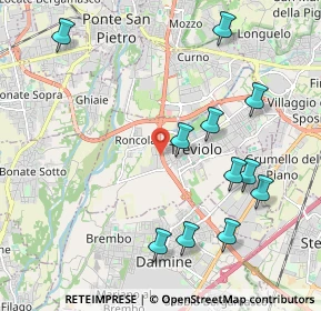 Mappa Via dell'innovazione, 24048 Treviolo BG, Italia (2.26)