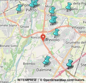 Mappa Via dell'innovazione, 24048 Treviolo BG, Italia (2.64154)
