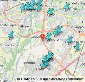 Mappa Via dell'innovazione, 24048 Treviolo BG, Italia (2.4145)