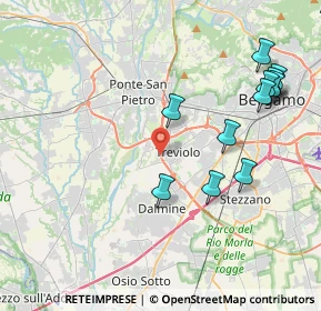 Mappa Via dell'innovazione, 24048 Treviolo BG, Italia (4.48167)