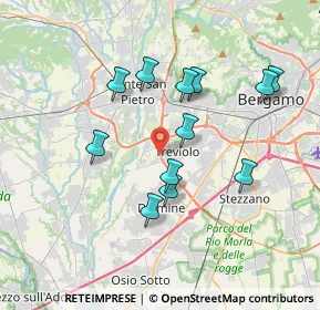 Mappa Via dell'innovazione, 24048 Treviolo BG, Italia (3.33667)