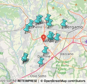 Mappa Via dell'innovazione, 24048 Treviolo BG, Italia (3.32867)