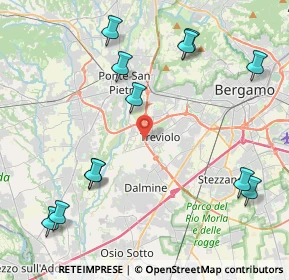 Mappa Viale dell'Innovazione, 24048 Treviolo BG, Italia (5.06833)
