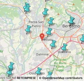 Mappa Via dell'innovazione, 24048 Treviolo BG, Italia (5.91947)