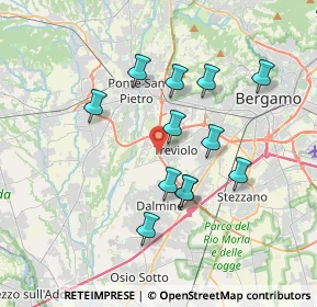 Mappa Viale dell'Innovazione, 24048 Treviolo BG, Italia (3.21833)