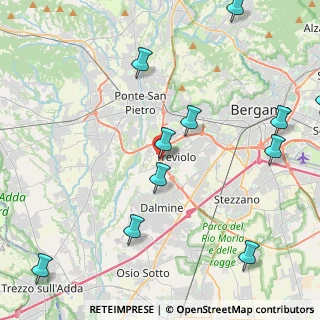 Mappa Via dell'innovazione, 24048 Treviolo BG, Italia (5.75833)