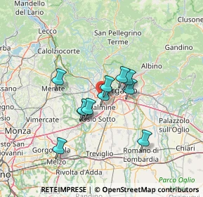 Mappa Viale dell'Innovazione, 24048 Treviolo BG, Italia (9.93545)