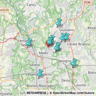 Mappa Viale Repubblica, 20821 Meda MB, Italia (2.64091)