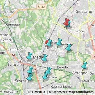 Mappa Viale Repubblica, 20821 Meda MB, Italia (2.29)