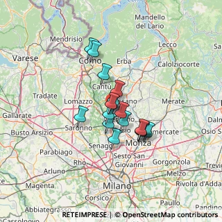 Mappa Viale Repubblica, 20821 Meda MB, Italia (8.63941)