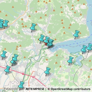 Mappa Via Donatori di Sangue, 24067 Sarnico BG, Italia (5.7155)