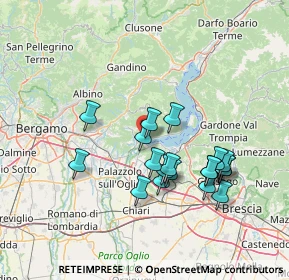 Mappa Via Donatori di Sangue, 24067 Sarnico BG, Italia (13.24737)