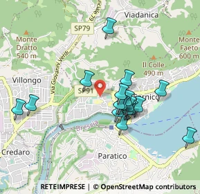 Mappa Via Donatori di Sangue, 24067 Sarnico BG, Italia (0.83647)
