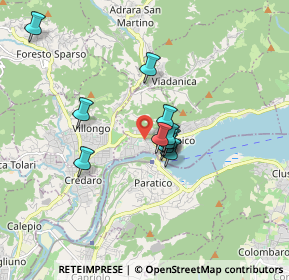 Mappa Via Donatori di Sangue, 24067 Sarnico BG, Italia (1.27)