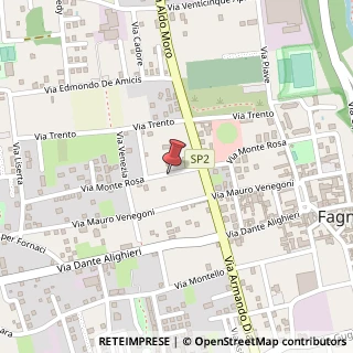 Mappa Via monte rosa 45, 21054 Fagnano Olona, Varese (Lombardia)