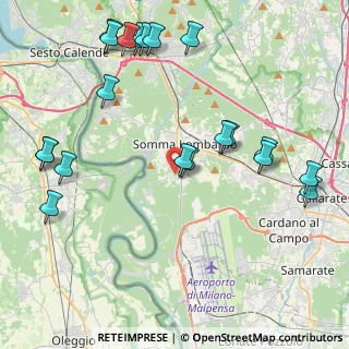 Mappa Via Processione, 21019 Somma lombardo VA, Italia (5.043)