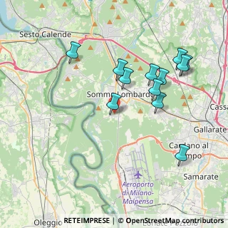 Mappa Via Processione, 21019 Somma lombardo VA, Italia (3.84167)