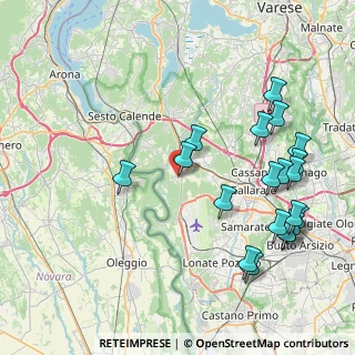 Mappa Via Processione, 21019 Somma lombardo VA, Italia (9.5335)
