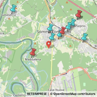 Mappa Via Processione, 21019 Somma lombardo VA, Italia (2.34636)