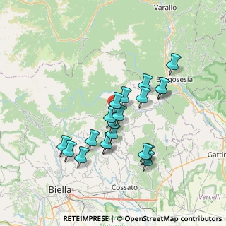 Mappa Via Guglielmo Marconi, 13835 Candelo BI, Italia (6.354)