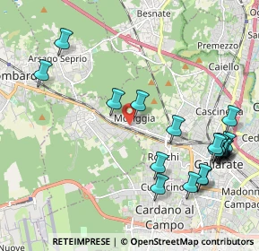 Mappa Via Monte leone, 21011 Casorate Sempione VA, Italia (2.4495)