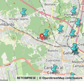 Mappa Via Monte leone, 21011 Casorate Sempione VA, Italia (3.04333)