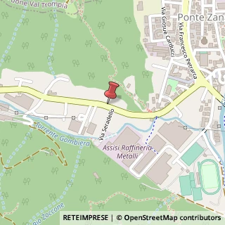 Mappa Via Seradello, 129, 25068 Sarezzo, Brescia (Lombardia)