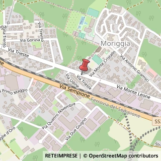 Mappa Via Trieste, 53, 21010 Casorate Sempione, Varese (Lombardia)