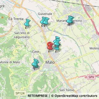 Mappa Via Proe di Pisa, 36034 Malo VI, Italia (1.66818)