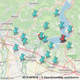 Mappa Via Oriana Fallaci, 24060 Villongo BG, Italia (8.935)