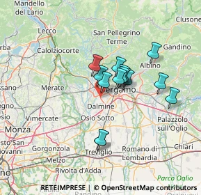 Mappa Via Provinciale Dalmine Almè, 24048 Treviolo BG, Italia (10.04286)