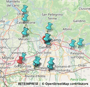 Mappa Via Provinciale Dalmine Almè, 24048 Treviolo BG, Italia (15.021)