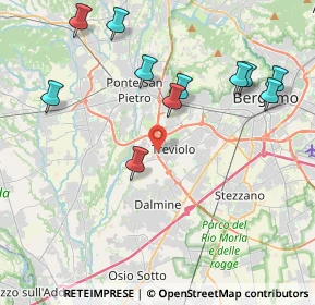 Mappa Via dei Compagnoni, 24048 Treviolo BG, Italia (4.45455)