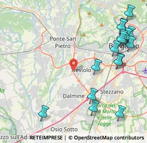 Mappa Via dei Compagnoni, 24048 Treviolo BG, Italia (5.45647)